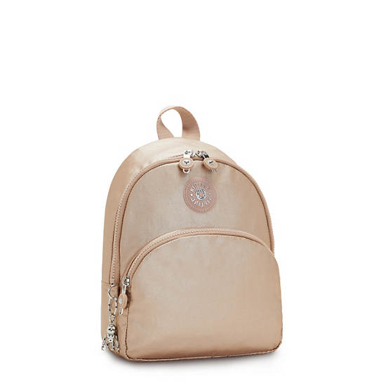 Kipling Paola Small Metallic Ryggsäck Guld | SE 1615XY